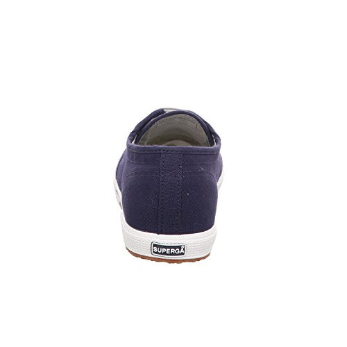 Superga Unisex Casual Low-Top Sneakers, White, 7 US Women