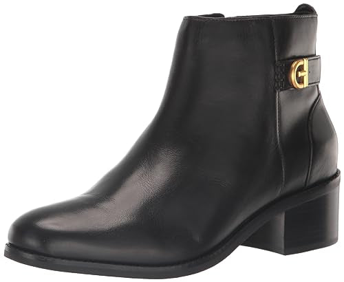 Cole Haan Women's Holis Buckle Bootie Ankle Boot, Lava Suede, 10