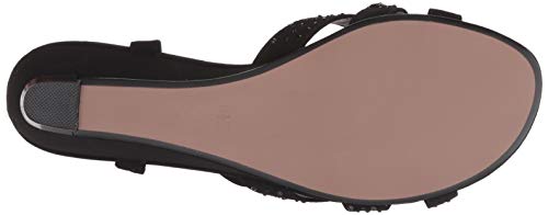 Touch Ups Women's Lena Wedge Sandal, Black, 8.5