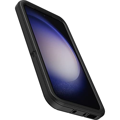 OtterBox Galaxy S23 Bundle: Defender Series Screenless case (Black) & Alpha Flex Screen Protector