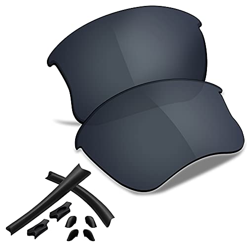 TRUSHELL Replacement Rubber Kits for Oakley Flak Jacket XLJ OO9009 Sunglass - Green