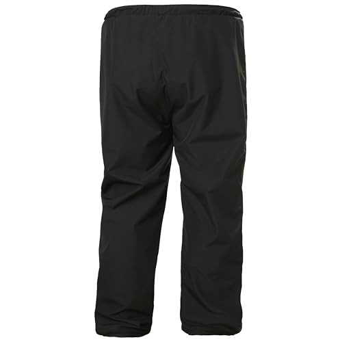 Helly Hansen Men's Seven J Waterproof Windproof Breathable Rain Pant, 990 Black, Small
