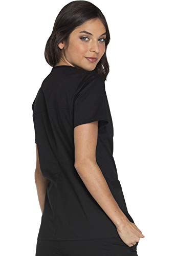 Scrubs for Women Workwear Core Stretch V-Neck Top, Soft Brushed Twill WW630, XS, Khaki