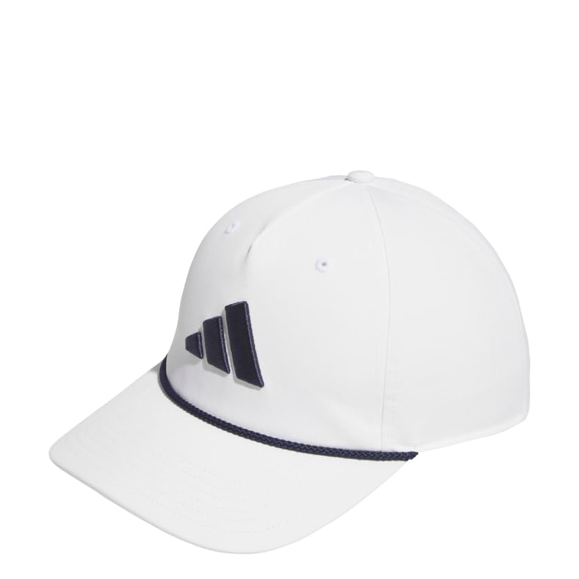 adidas Men's Tour Five-Panel Hat, White