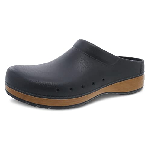 Dansko Men's Kane Black Slip On Mule 8.5-9 M US - Comfort, Support, Mens Slip on