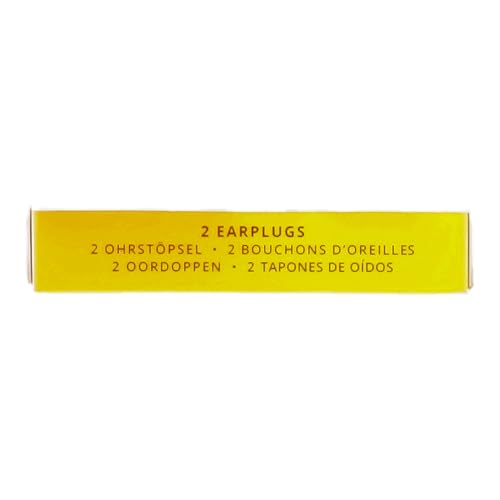 Alpine FlyFit - Earplugs for Pressure Relief & Preventing Ear Pain While Flying - Airplane Travel Essentials - Comfortable Reusable Hypoallergenic Earplugs with Ultra Soft Filter