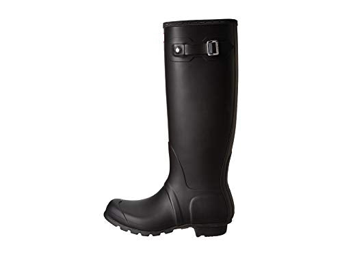 Hunter Women's Original Tall Rain Boot, Black, 7 M