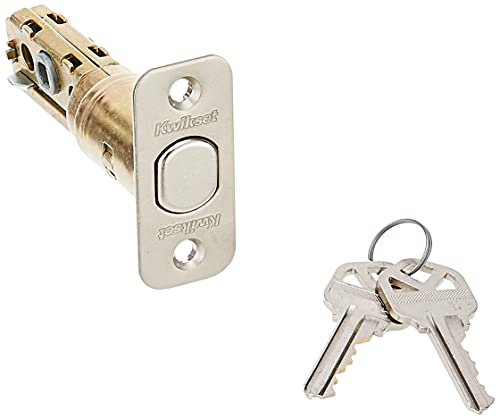 Kwikset 985 Double Cylinder Deadbolt featuring SmartKey® in Satin Nickel