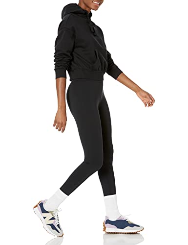 Amazon Essentials Women's Crop Hoodie Sweatshirt (Available in Plus Size), Eggshell White, 5X