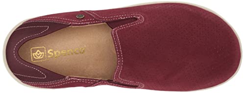 Spenco Women's Sterling Convertible Mule, Burgundy, 8.5 Wide