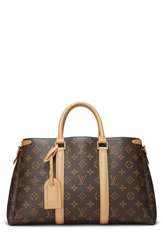 Louis Vuitton, Pre-Loved Monogram Canvas Soufflot MM NM, Brown