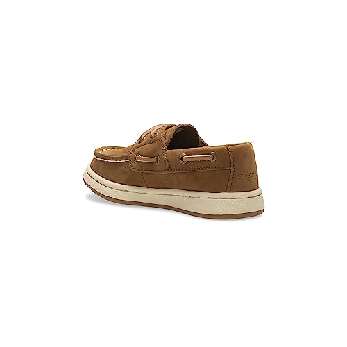 Sperry boys Sperry Cup Ii Boat Shoe, Brown, 3.5 Big Kid US