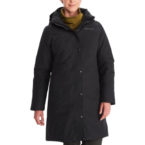 MARMOT Women's Chelsea 700 Fill Down Breathable Coat, Black, X-Small