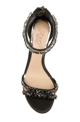 Jewel Badgley Mischka Caroline Embellished Strap Evening Shoe