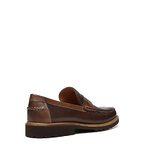 Donald Pliner Men's Joe Tumbled Calf Loafer, Navy, 12