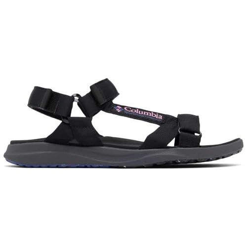 Columbia Women's Globetrot Sandal, Flint Grey/Sea Salt, 5