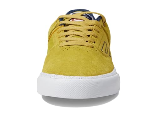 Emerica Men's The Low Vulc Skate Shoe, Grey/Tan, 10.5