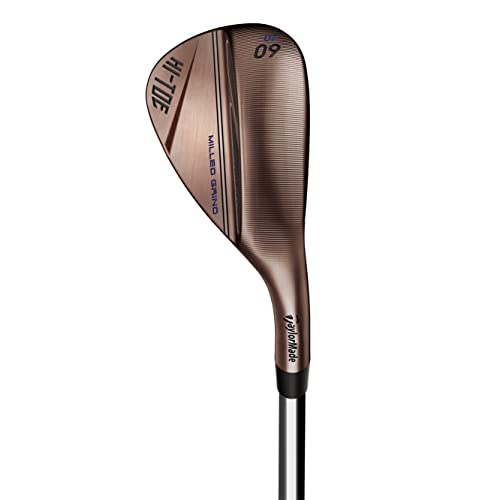TaylorMade Golf HI-Toe 3 Wedge Copper Standard Bounce, 52.09, Left Hand, Stiff Flex
