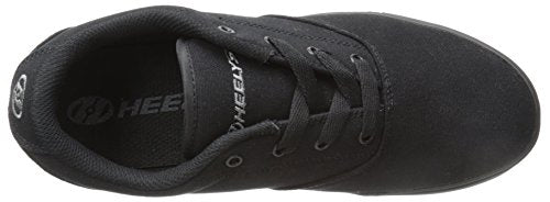 Heelys Launch Skate Shoe (Toddler/Little Kid/Big Kid), Black/Pink, 7 M US Big Kid