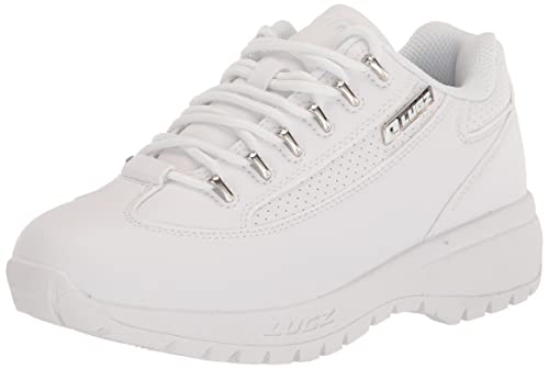 Lugz Women's Express Fashion Sneaker, Black/White/Lilac, 11 M US