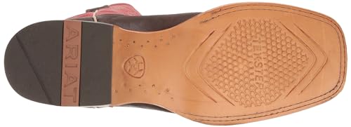 Ariat Mens Circuit Paxton Western Boot Antique Tan Hippo Print/Copper Mountain 9.5 Wide