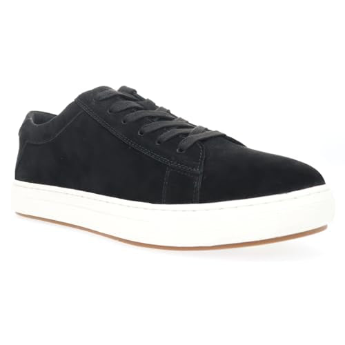 Propét Mens Kenji Sneaker, Black, 9.5 Wide US