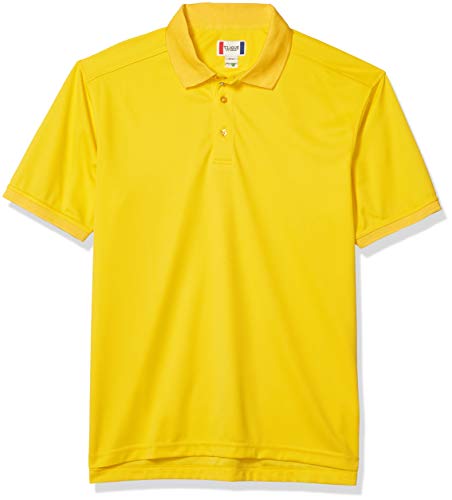 Clique Men's Oslo Pique Polo, Lemon, Small