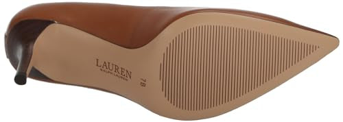 Lauren Ralph Lauren, Women, Lanette Pump, Deep Saddle Tan, 11