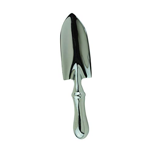 Renovators Supply Manufacturing Brass Door Knockers for Front Door 7 in. Trowel Style Chrome Plated Brass Door Knocker with Mounting Hardware