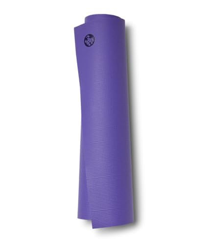 Manduka PRO Lite Yoga Mat - Lightweight For Women and Men, Non Slip, Cushion for Joint Support and Stability, 4.7mm Thick, 71 Inch (180cm), Passion Berry