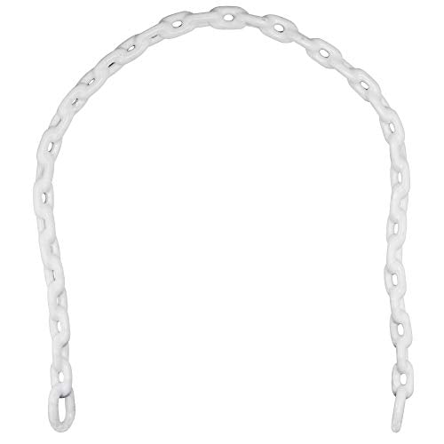 Extreme Max 3006.6587 BoatTector PVC-Coated Anchor Lead Chain - 1/4" x 4', White