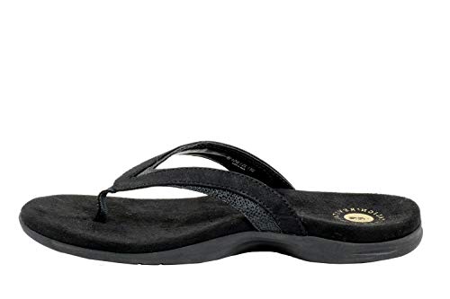 REVITALIGN Women's Flip-Flop, Washed Indigo, 6