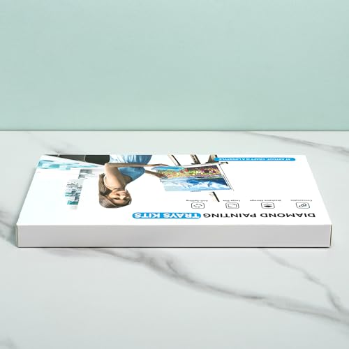ARTDOT 10-Piece Interlocking Diamond Art Trays Kits for Adults, Stackable Diamond Painting Accessories and Tools