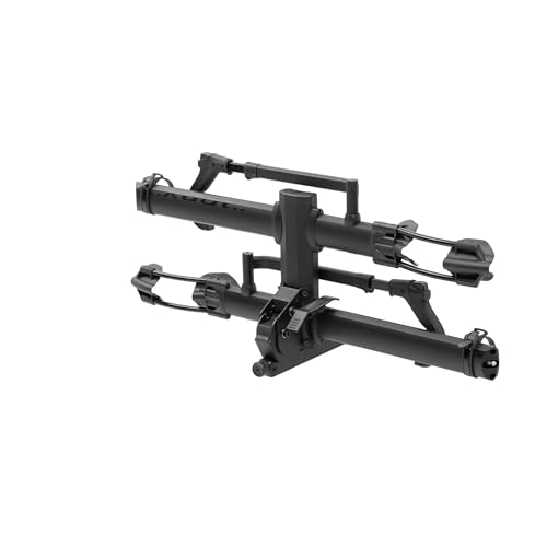KUAT NV Base 2.0-1.25" Hitch-Mounted 2-Bike Rack | Mountain Bike, Road Bike, Gravel Bike, or E-Bike Compatible Hitch Rack | No-Tool Install | Pivot System | All-Metal Robust Construction