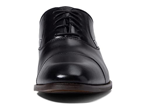 Stacy Adams Men's Kallum Cap Toe Oxford, Black, 10.5