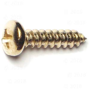 Hard-to-Find Fastener 014973127428 Phillips Pan Sheet Metal Screws, 8 x 3/4, Piece-40