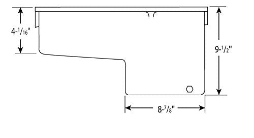 Moroso 20160 9.50" Oil Pan for Chevy Small-Block Engines