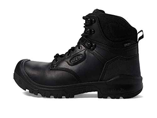 KEEN Utility Independence, Men's, Black, Comp Toe, EH, WP, 6 Inch, Work Boot (10.0 D)