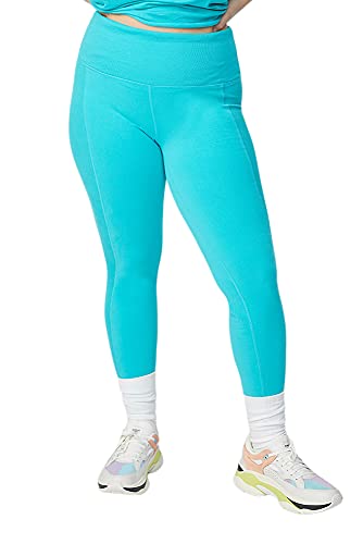 Bandier x Sincerely Jules_The Meadow Legging Aqua-XS