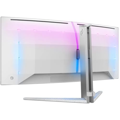 PHILIPS Evnia 34M2C8600 QD OLED Curved Gaming Monitor, WQHD Resolution, 175Hz, AMD FreeSync Premium Pro, USB-C Docking, Height Adjustable, 4-Year Advance Replacement, Xbox PS5 Switch Compatible