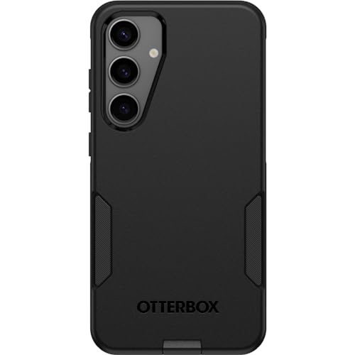 OtterBox Samsung Galaxy S24+ Commuter Series Case - BLACK, slim & tough, pocket-friendly, with port protection