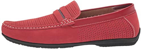 Stacy Adams Men's Corby Slip On Driving Style Loafer, Black, 12
