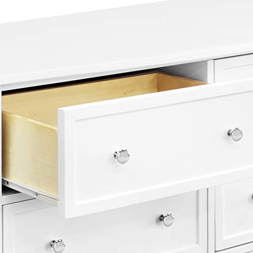 DaVinci Kalani 6-Drawer Double Wide Dresser in White