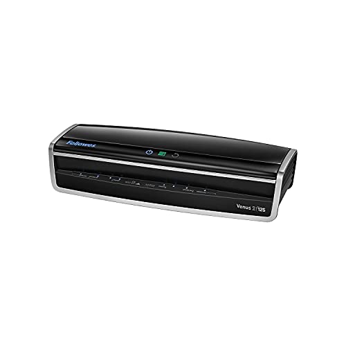 Fellowes Callisto 125 Laminator, 12.5-Inch (57291), Silver/Black