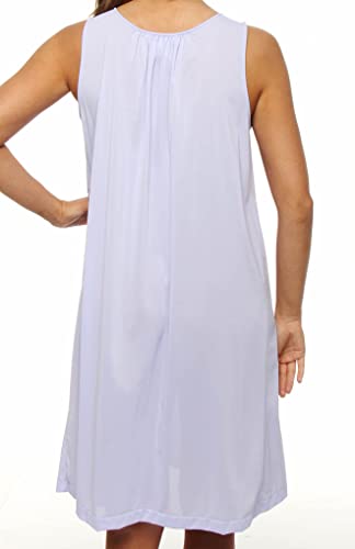 Shadowline Women's Petals 40" Sleeveless Waltz Gown, Blue, Medium