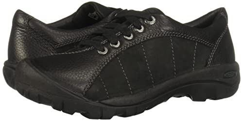 KEEN Women's Presidio Casual Comfortable Oxfords, Fired Brick, 10