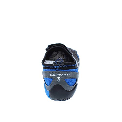 Body Glove Men's 3T Barefoot Max Water Shoe, Black/Dazzling Blue 7