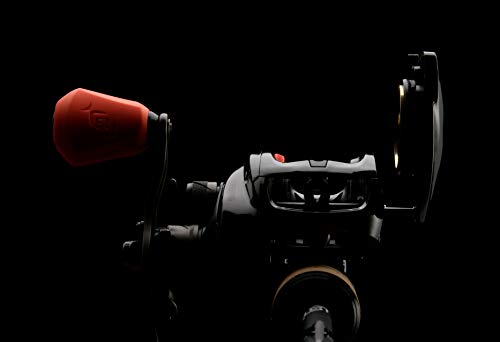 13 FISHING - Concept Z SLIDE - 6.8:1 Gear Ratio - Right Hand Retrieve (Fresh+Salt) - ZSLD2-6.8-RH, Battleship Grey