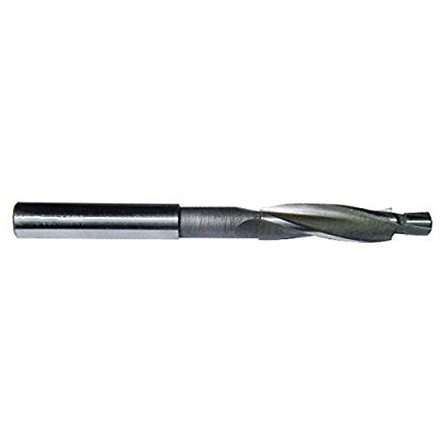 HHIP 2007-0051 High-Speed Steel 3 Flute Straight Shank Solid Pilot Counterbore, M3 x 3.4mm