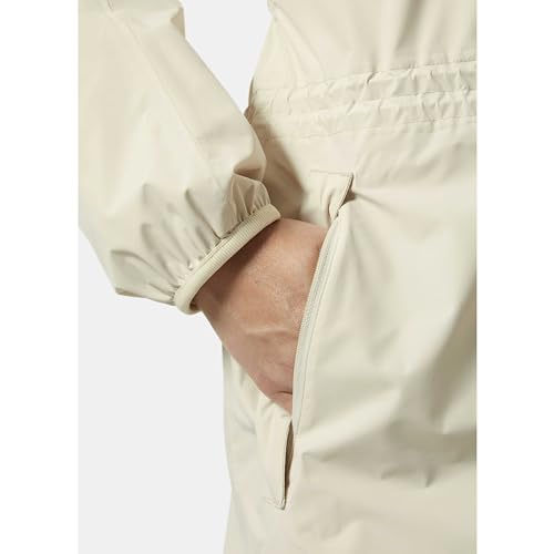 Helly-Hansen Women's Essence Mid Rain Coat, 034 Cream